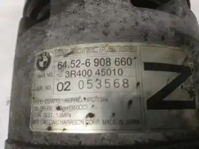 Second-hand car spare part air conditioning compressor for bmw 3 compact (e46) 316 ti oem iam references 64509182795  