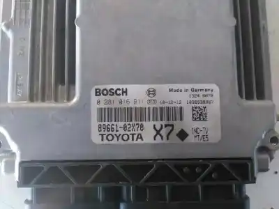 Peça sobressalente para automóvel em segunda mão centralina de motor uce por toyota auris (_e15_) 1.4 d-4d (nde150_) referências oem iam 0281016911