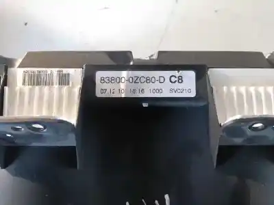 Peça sobressalente para automóvel em segunda mão quadrante por toyota auris (_e15_) 1.4 d-4d (nde150_) referências oem iam 838000z290