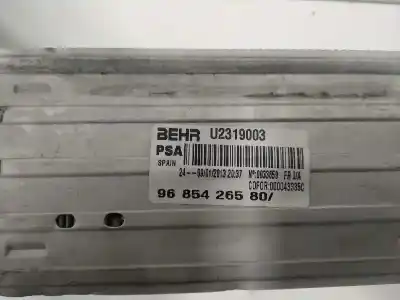 Peça sobressalente para automóvel em segunda mão intercooler por citroen ds3 base referências oem iam 9685426580  