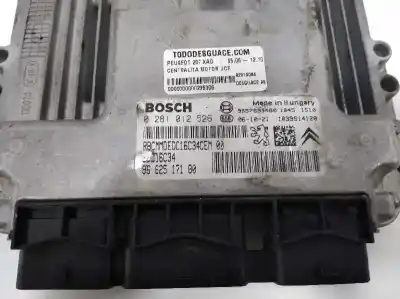 Автозапчасти б/у блок управления двигателем за peugeot 207/207+ (wa_, wc_) 1.4 hdi ссылки oem iam 9662517180  
