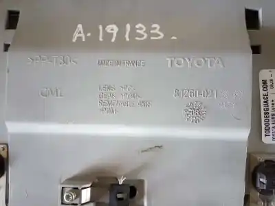 Peça sobressalente para automóvel em segunda mão luz interior por toyota auris (_e15_) 1.4 d-4d (nde150_) referências oem iam 8124052040b1