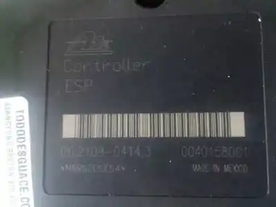 Peça sobressalente para automóvel em segunda mão abs por ssangyong rexton / rexton ii (gab_) 2.7 xdi referências oem iam 4849008200