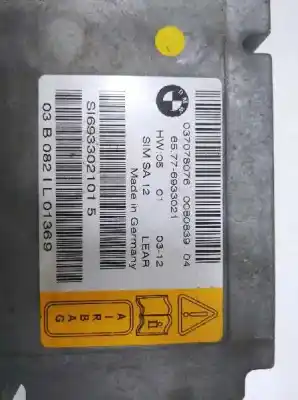 Second-hand car spare part airbag control unit for bmw 7 (e65, e66, e67) 730 ld oem iam references 65776933021  