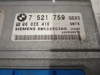 Second-hand car spare part automatic gearbox control unit for bmw 5 (e39) 530 d oem iam references 7521759  