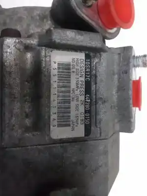 Peça sobressalente para automóvel em segunda mão compressor de ar condicionado a/a a/c por dodge journey 2.0 16v crd cat referências oem iam 105r17c  