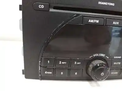 Pièce détachée automobile d'occasion système audio / radiocd pour ssangyong rexton / rexton ii (gab_) 2.7 xdi références oem iam 9ca04083  