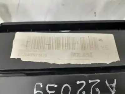 Pezzo di ricambio per auto di seconda mano console centrale per volvo v40 fastback d3 riferimenti oem iam 3720458y5cs  