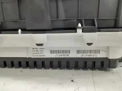 Peça sobressalente para automóvel em segunda mão quadrante por volvo v40 fastback d3 referências oem iam 769167840u  