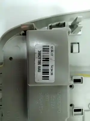 Second-hand car spare part interior light for volvo v40 fastback d3 oem iam references 39828786  