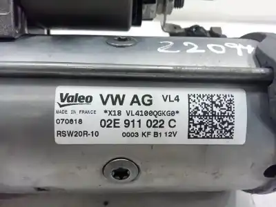 Peça sobressalente para automóvel em segunda mão motor de arranque por audi q3 (8ug) dfg referências oem iam 02e911022c  