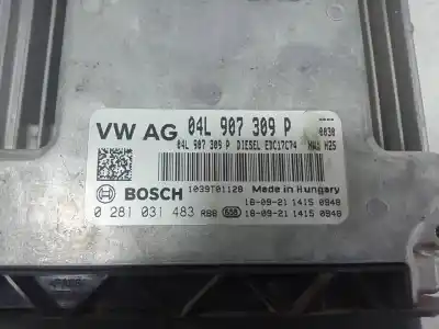 Second-hand car spare part ecu engine control for audi q3 (8ug) dfg oem iam references 04l907309p  