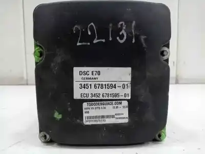 Pezzo di ricambio per auto di seconda mano abs per bmw x5 (e70) m57306d3 riferimenti oem iam 3451678159501  