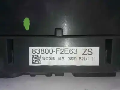 Peça sobressalente para automóvel em segunda mão quadrante por toyota auris (_e15_) 1.8 hybrid (zwe150_) referências oem iam 83800-f2e63  