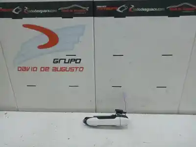 Peça sobressalente para automóvel em segunda mão puxador exterior traseiro esquerdo por toyota auris (_e15_) 1.8 hybrid (zwe150_) referências oem iam 4231711