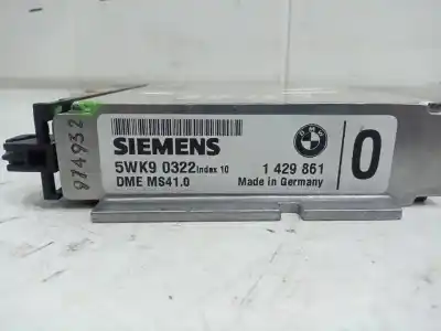 Second-hand car spare part ecu engine control for bmw 5 (e60) 523 i oem iam references 1437563  