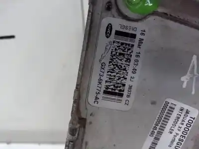 Second-hand car spare part intercooler for jaguar xf portfolio 180 cv / 132 kw oem iam references gx736k775ac  