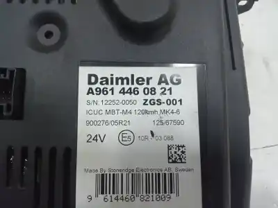 Second-hand car spare part dashboard for mercedes-benz actros 2/3 6-cil. 2-ejes bm 930/2/4 (2003) om906la oem iam references a9606800334  