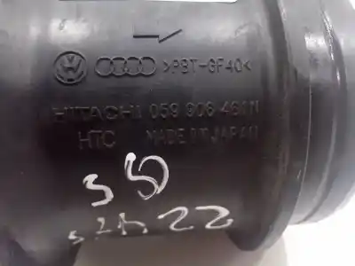 Peça sobressalente para automóvel em segunda mão medidor de massa de ar por audi q5 (8r) ccw referências oem iam e5110180m  