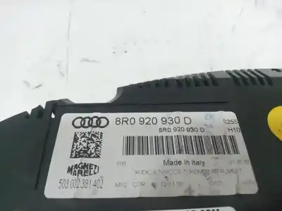 Peça sobressalente para automóvel em segunda mão quadrante por audi q5 (8r) ccw referências oem iam 8r0920930d  