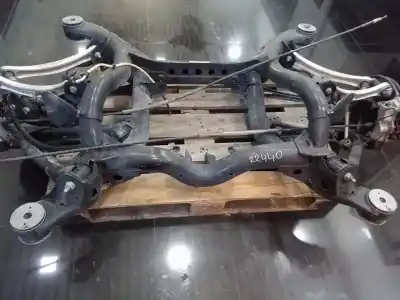 Автозапчастина б/у задня вісь для porsche cayenne (typ 9pa) 4.5 v8 cat посилання на oem iam 7l0599030f  
