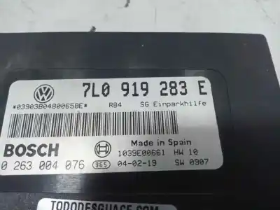 Автозапчасти б/у электронный модуль за porsche cayenne (9pa) s 4.5 ссылки oem iam 7l0919283  
