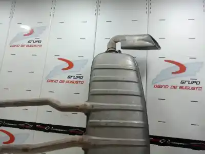 Автозапчастина б/у задній глушник для porsche cayenne (typ 9pa) 4.5 v8 cat посилання на oem iam   