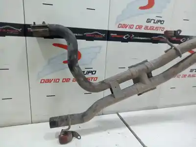 Автозапчастина б/у задній глушник для porsche cayenne (typ 9pa) 4.5 v8 cat посилання на oem iam   