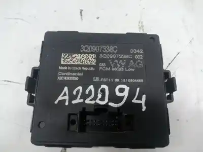 Second-hand car spare part electronic module for audi q3 (8ug) dfg oem iam references 3q0907338c  