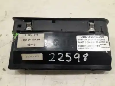 Second-hand car spare part left front power window switch for bmw 5 (e39) 530 d oem iam references 8380646  