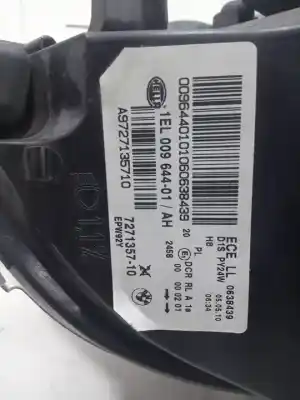 Second-hand car spare part left headlight for bmw x6 (e71, e72) xdrive 40 d oem iam references 1el 009 ah  