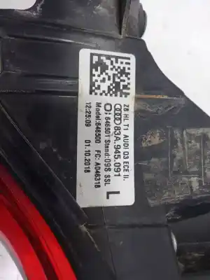 Second-hand car spare part left tailgate light for audi q3 (8ug) dfg oem iam references 83a945091  