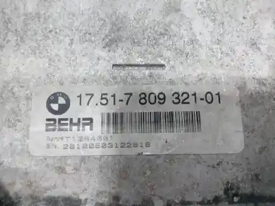 Second-hand car spare part intercooler for bmw x6 (e71, e72) xdrive 40 d oem iam references   