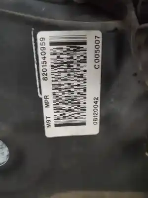 Second-hand car spare part complete engine for renault master iii furgon fv 2.3 dci 135 fwd oem iam references m9t700  