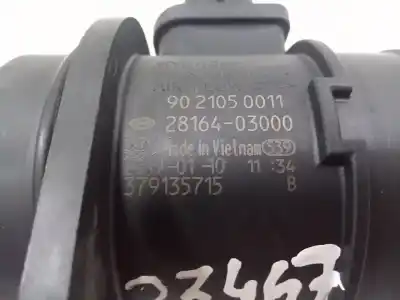Second-hand car spare part flowmeter for kia niro i (de) 1.6 gdi hybrid oem iam references 2816403000  