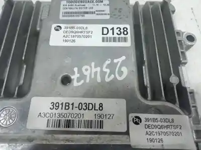 Peça sobressalente para automóvel em segunda mão centralina de motor uce por kia niro i (de) 1.6 gdi hybrid referências oem iam 391b103dl8  