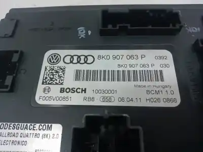 Автозапчастина б/у електронний модуль для audi a4 b8 (8k2) 2.0 tdi quattro посилання на oem iam 8k0907063p  