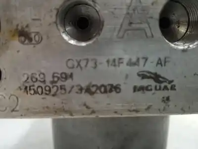 Peça sobressalente para automóvel em segunda mão abs por jaguar xe 2.0 d referências oem iam gxf447-af  