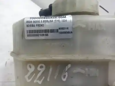 Second-hand car spare part brake pump for bmw 3 (e46) 320 d oem iam references 03350884781  