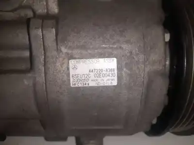 Peça sobressalente para automóvel em segunda mão compressor de ar condicionado a/a a/c por clase c clase a a 170 cdi 168.009.168.109 referências oem iam 4472208366  