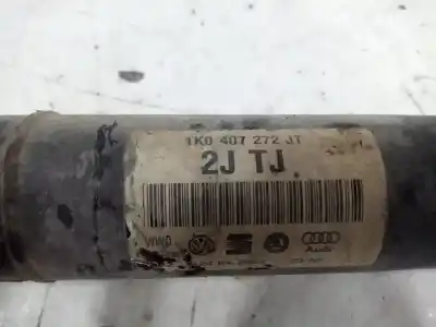 Peça sobressalente para automóvel em segunda mão transmissão dianteira direita por seat leon (1p1) 1.6 referências oem iam 1k0407272jt  