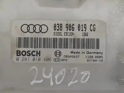 Pezzo di ricambio per auto di seconda mano centralina motore per audi a4 avant (8e) awx riferimenti oem iam 038906019cg  