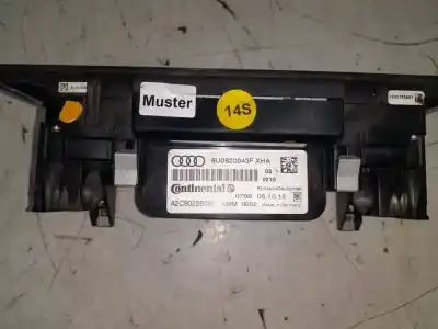 Peça sobressalente para automóvel em segunda mão comando de sofagem (chauffage / ar condicionado) por audi q3 (8ug) attraction referências oem iam 8u0820043f  