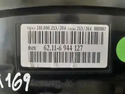 Pezzo di ricambio per auto di seconda mano pannello degli strumenti per bmw 5 (e60) 530 d riferimenti oem iam a2c53020569  