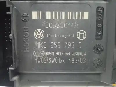 İkinci el araba yedek parçası ön sol cam motoru için volkswagen golf v (1k1) (10.2003) bkc oem iam referansları 1k0959793c  