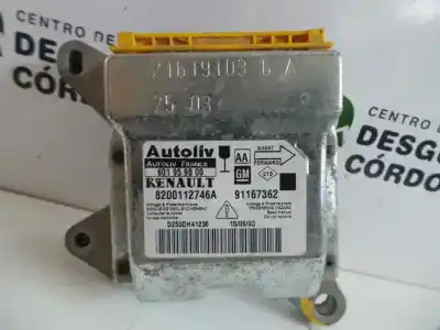 Recambio de automóvil de segunda mano de CENTRALITA AIRBAG para RENAULT TRAFIC CAJA CERRADA (AB 4.01)  referencias OEM IAM 8200112746A - 601959800  