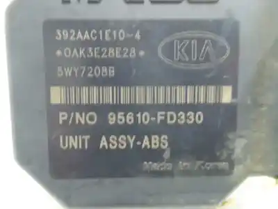 Peça sobressalente para automóvel em segunda mão abs por kia rio 1.3 cat referências oem iam   