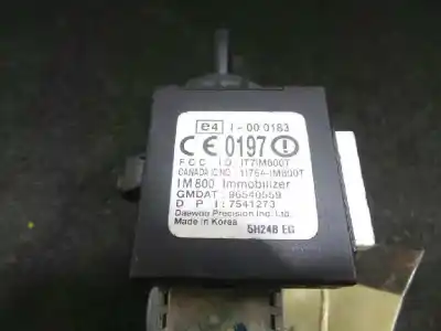 Second-hand car spare part ignition switch for chevrolet matiz 1.0 cat oem iam references 96540559 6.pin 