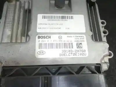 Second-hand car spare part ecu engine control for kia pro cee´d (ed) 1.6 crdi 90 oem iam references 0281013875 - 391032a760  