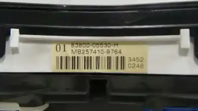 Recambio de automóvil de segunda mano de cuadro instrumentos para toyota avensis berlina (t25) 1.8 sol sedán referencias oem iam 8380005530h - mb2574109764 - 3452 - 0248  